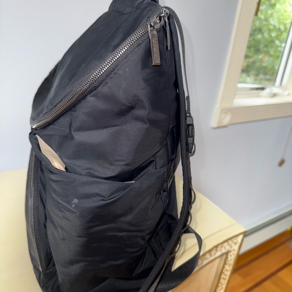 lululemon parent backpack diaper bag black nylon - Picture 3 of 5